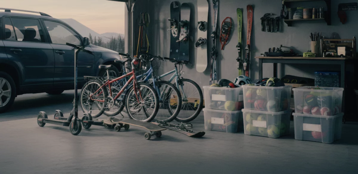 Désencombrer son matériel de sport