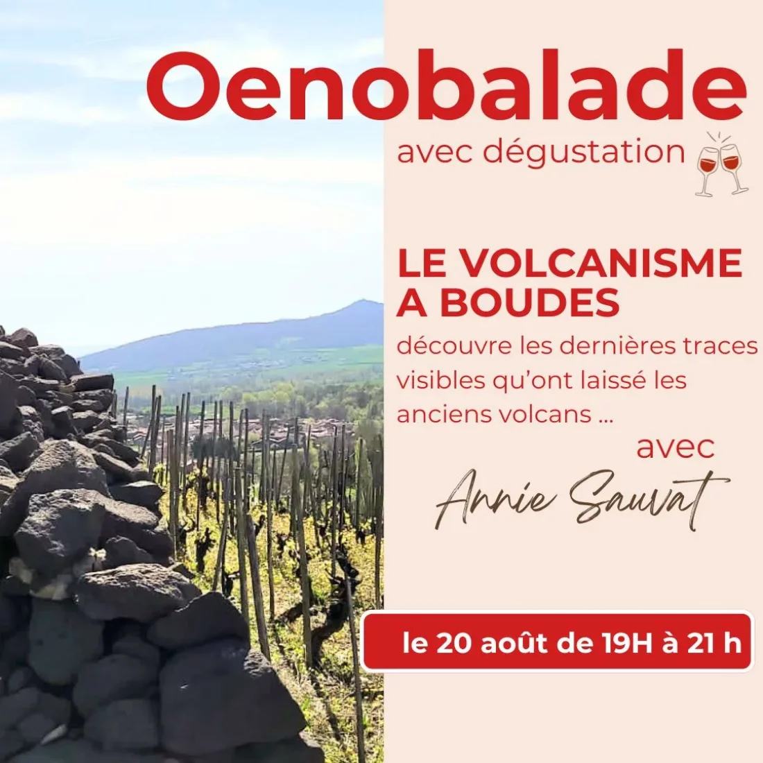 Oenobalade : les dernières traces visibles des anciens volcans