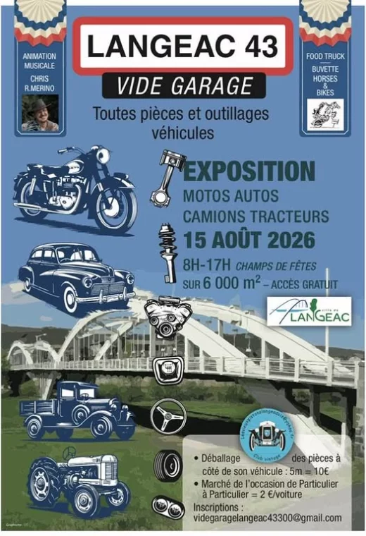 Vide garage - Langeac