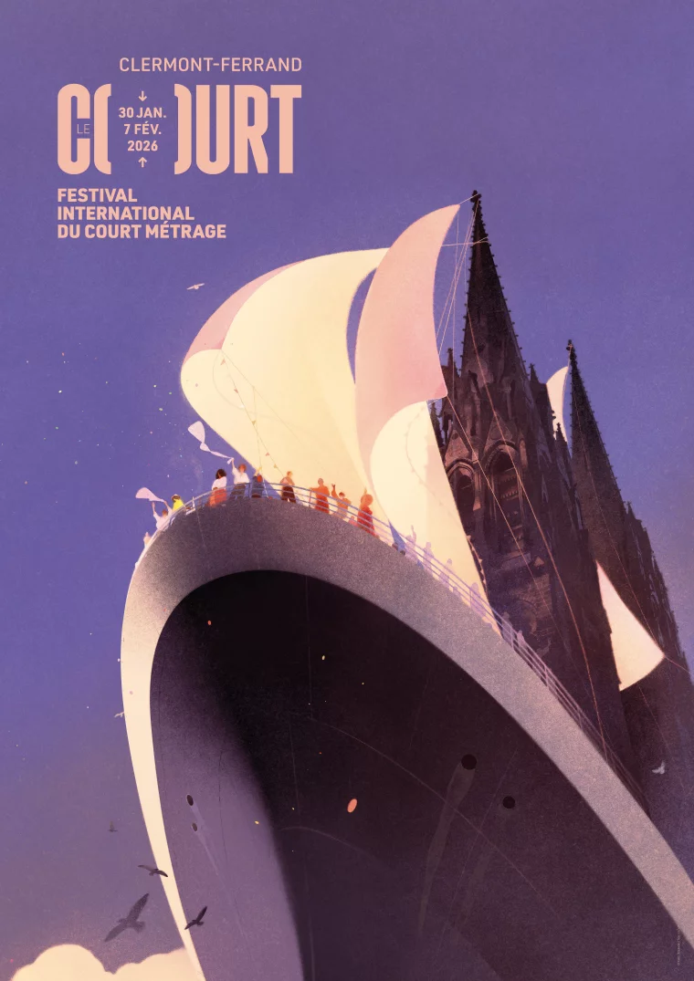 Affiche du Festival International du Court Métrage de Clermont-Ferrand