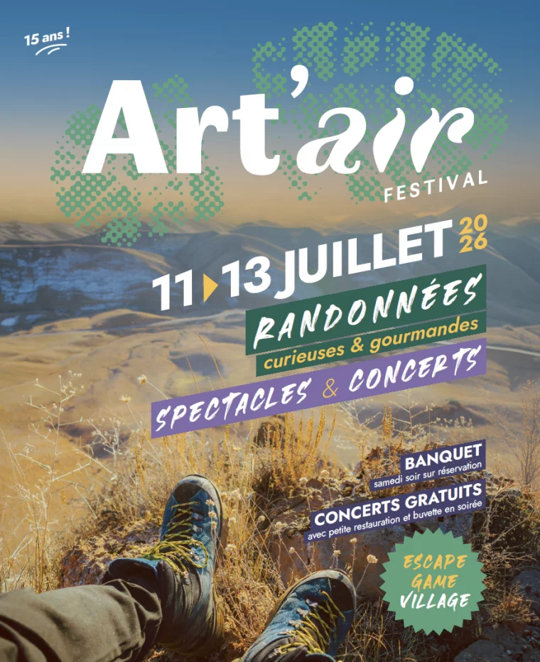 Affiche Art’Air Festival 2026