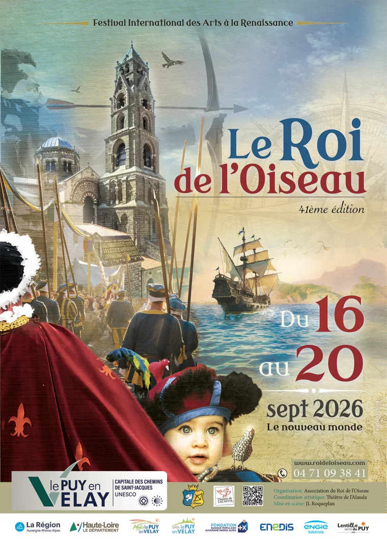 Affiche de Fêtes Renaissance du Roi de l’Oiseau