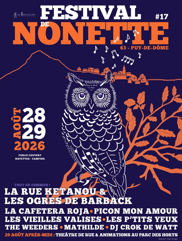 Concert nocturne au Festival de Nonette
