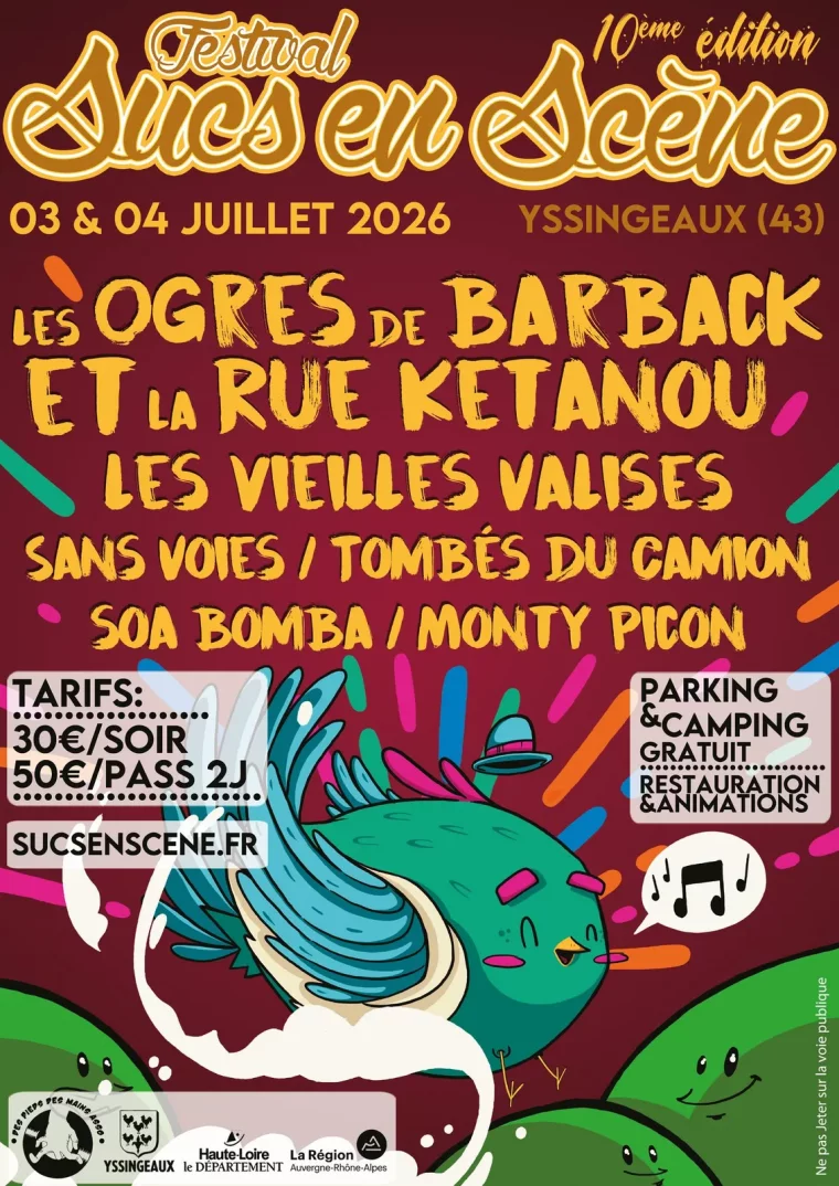Sucs en Scène à Yssingeaux