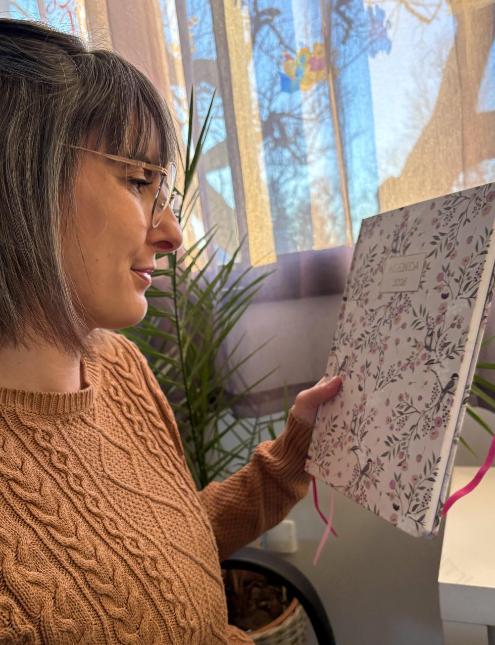 Chloé et son agenda