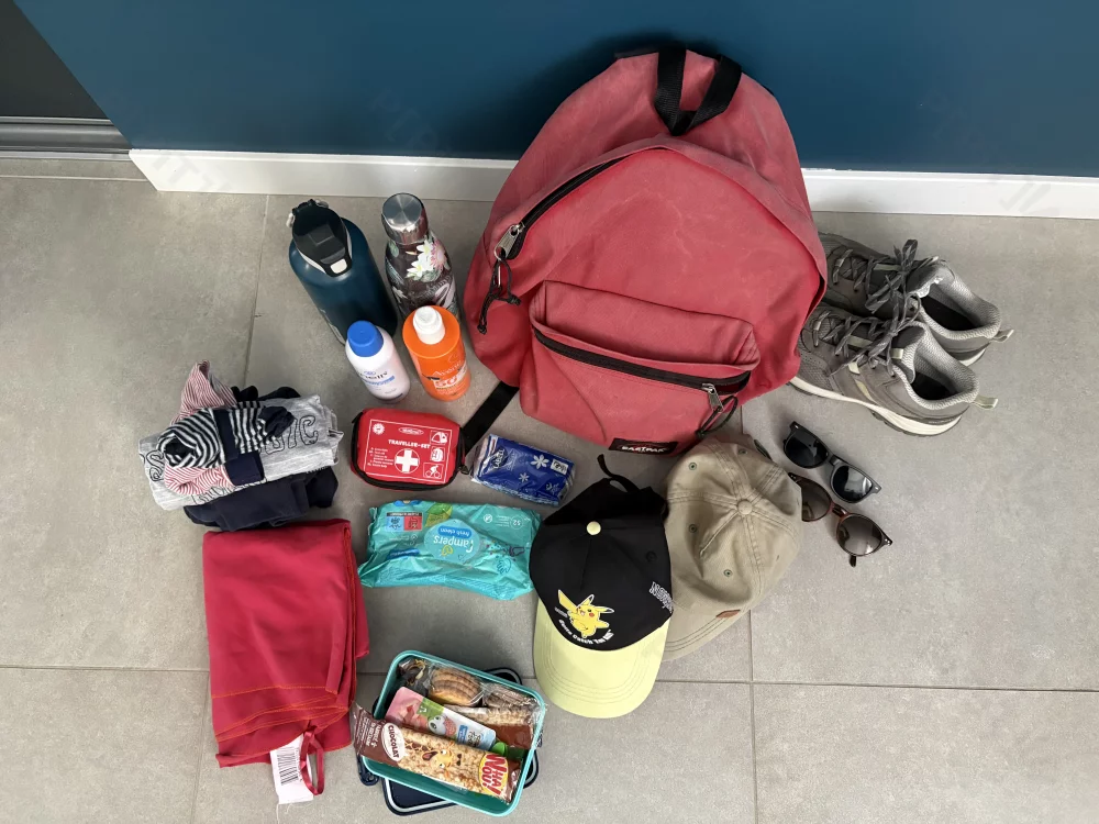 Sac à dos prêt / organisation légère