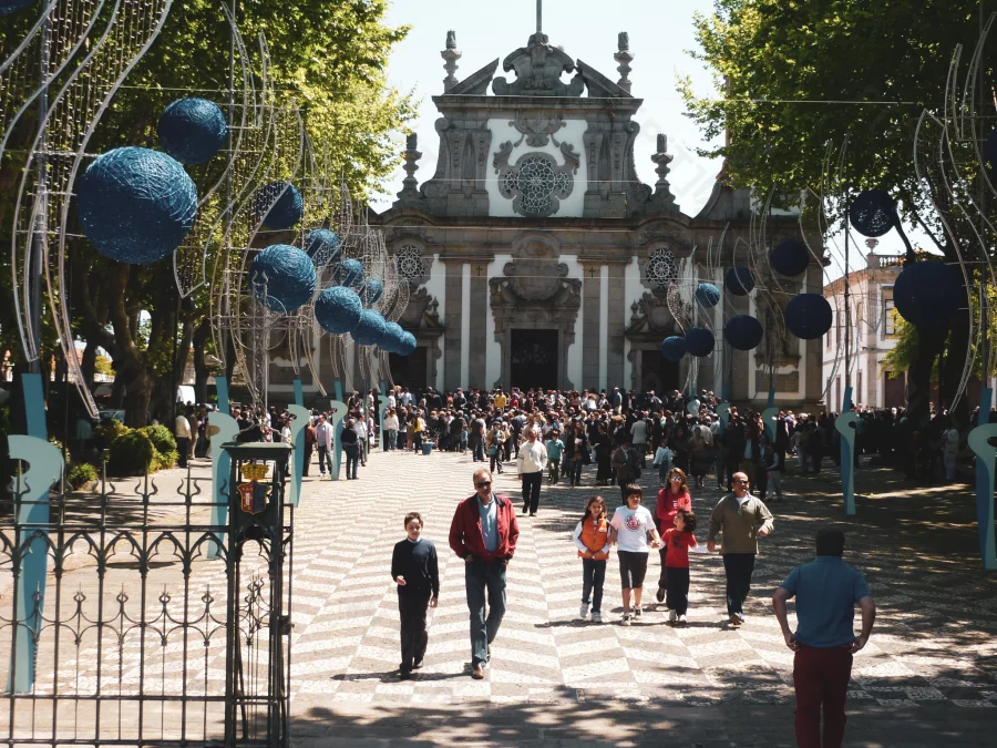 Église de Bom Jesus de Matosinhos, Portugal.