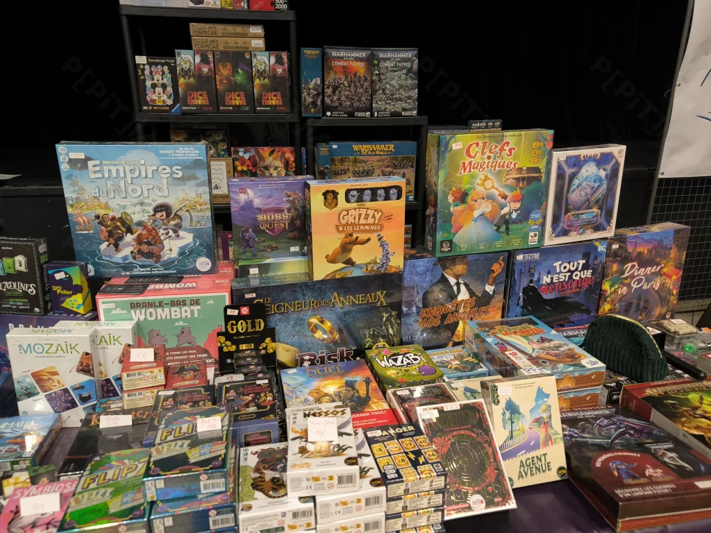 Un des stands présents pendant le festival.