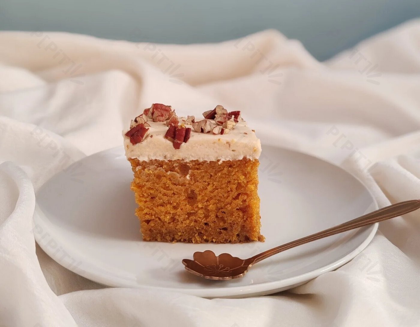 Le Pumpkin Cake de Marine, prêt à être savouré.